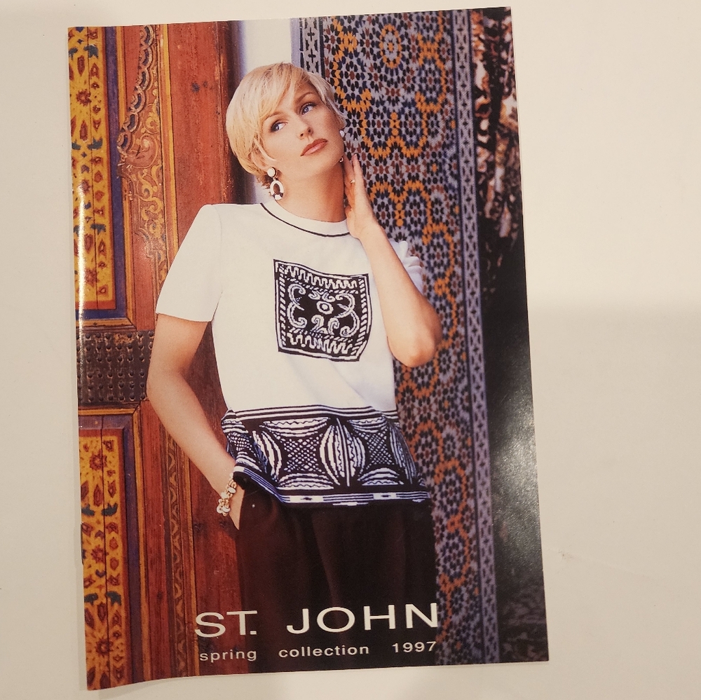 St. John Spring 1997 Print Brochure, 5.5 x 8"